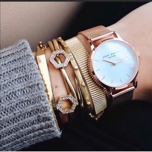 Rose Gold Watch by Eddie Borgo New York